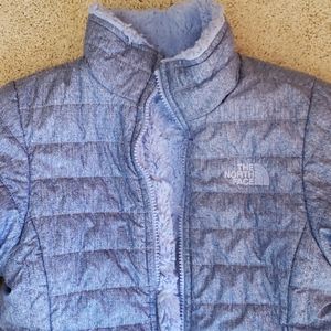 North Face Girl's Winter Jacket Reversible Sz M